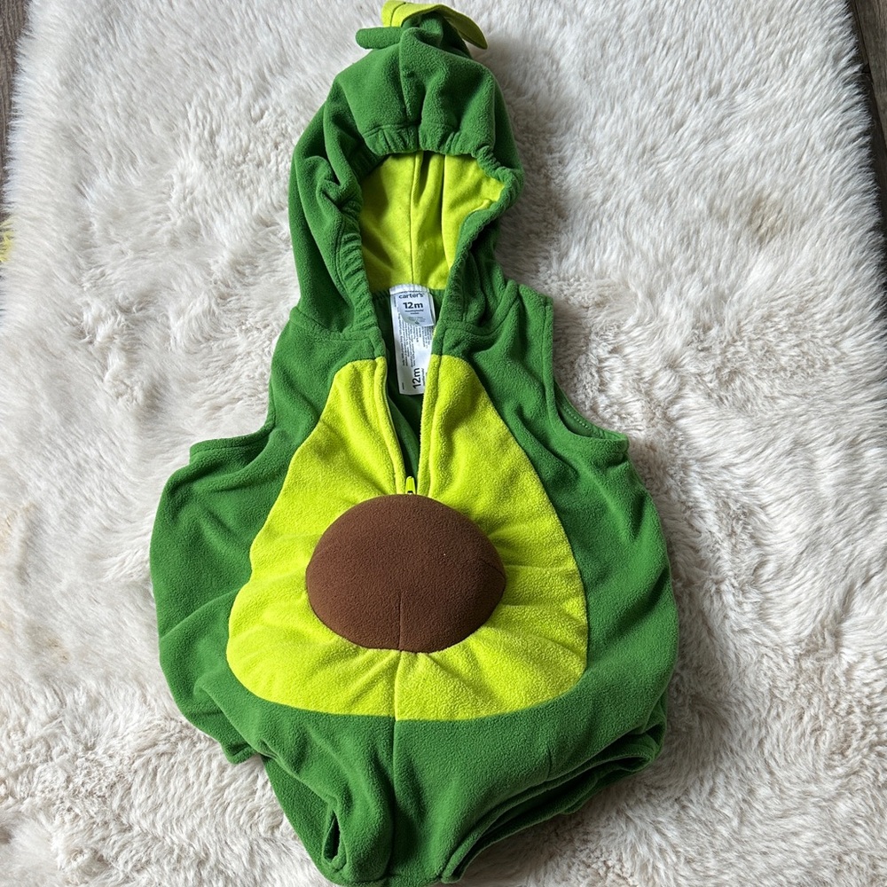 Carter's Vibrant Green and Yellow Fleece Set